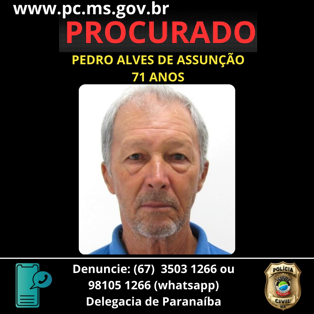 Pedro Alves est&aacute; foragido