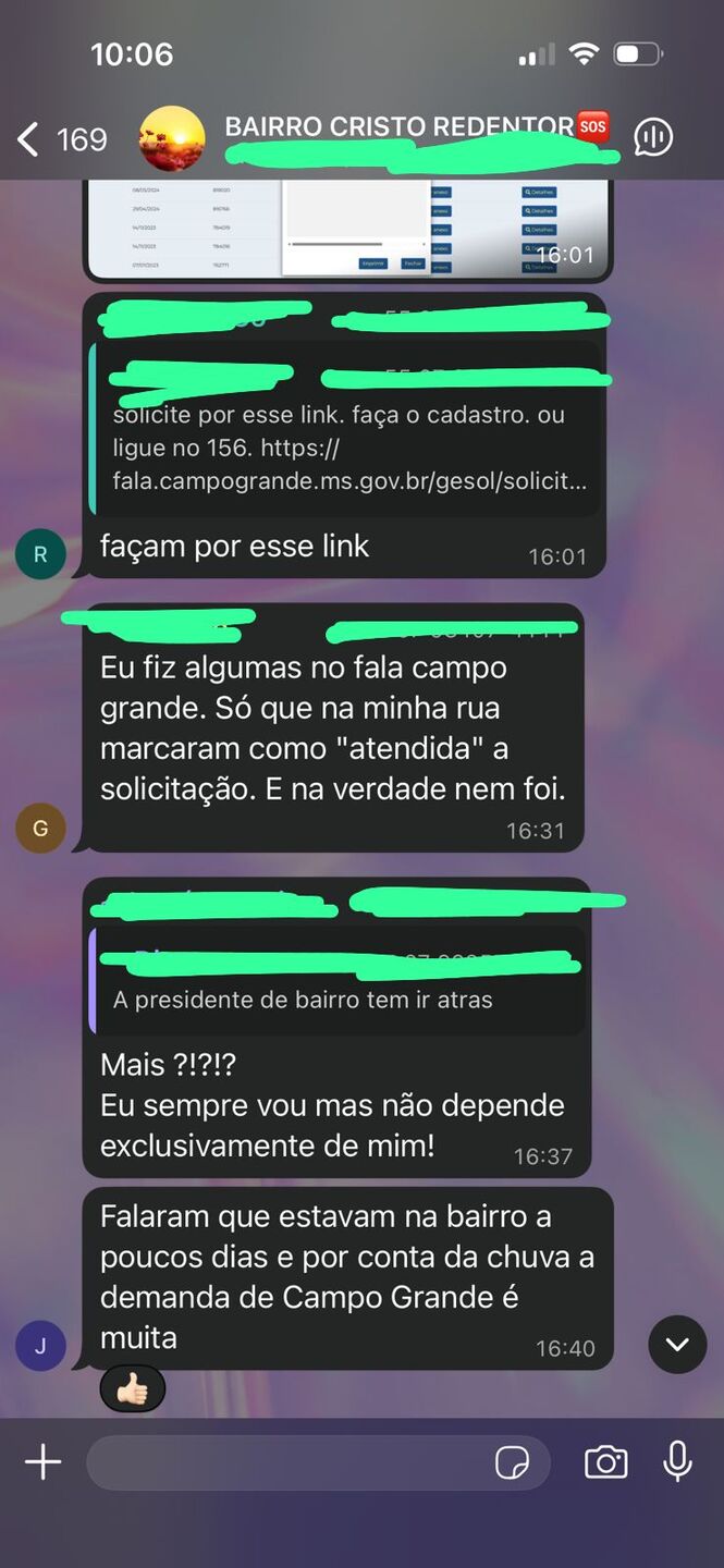 Moradores correm o risco de atolar sempre que saem de casa 