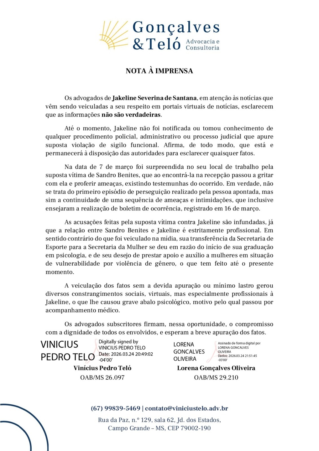 Servidora nega ter vazado den&uacute;ncia de Maria da Penha