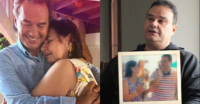 Senador ficou emocionado ao citar m&atilde;e 