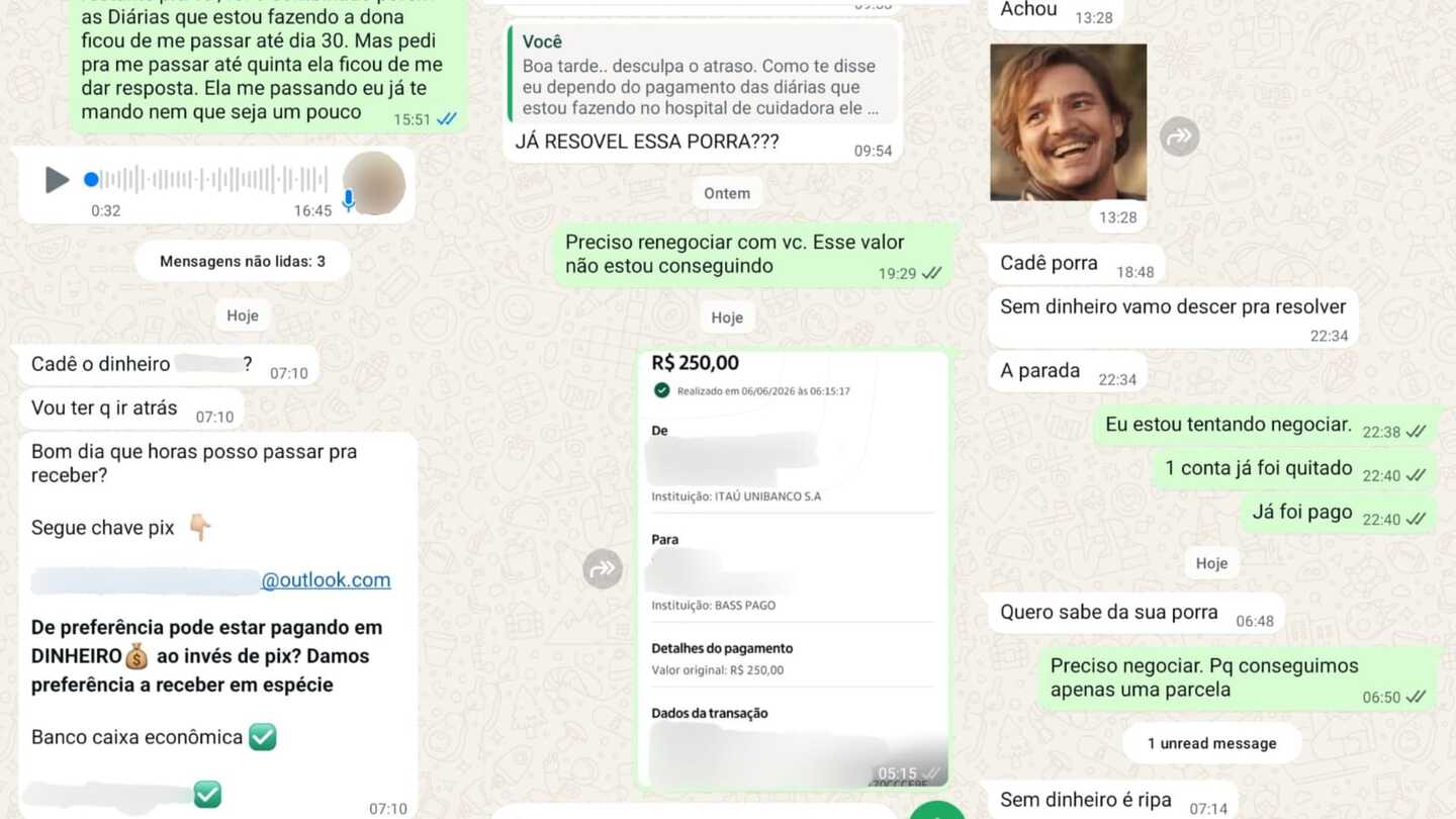A família agora vive com medo de ser atacada a qualquer momento