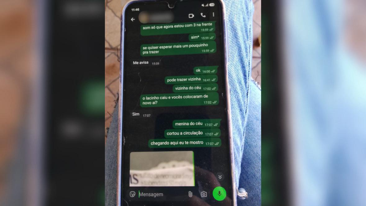 Imagem Ilustrativa/Conversa entre tutora e pet shop cedida ao TopM&iacute;diaNews