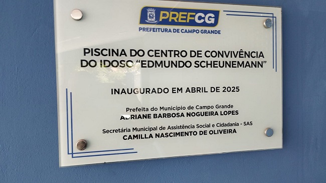 Piscina foi pouco usada, diz denúncia