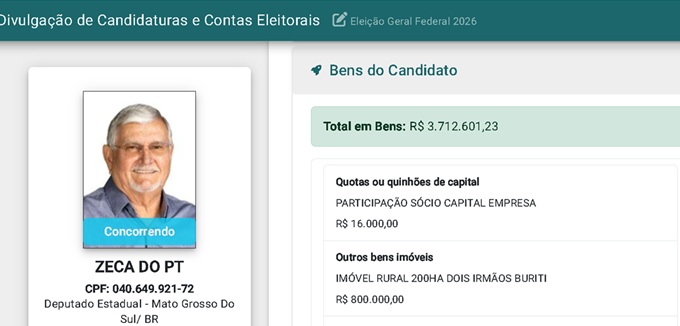 Petista tem discurso de
