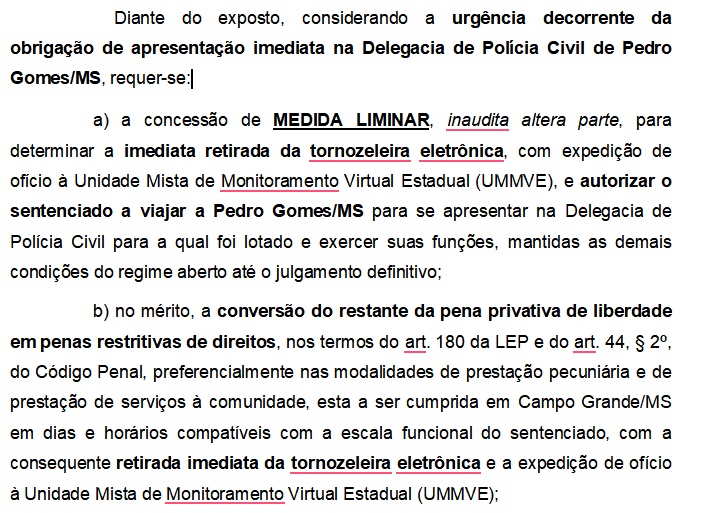 Vargas vai atuar em Pedro Gomes