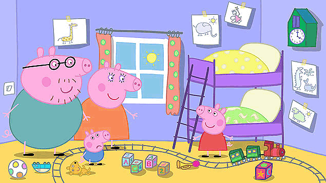 Peppa Pig desenho animado para crianças 