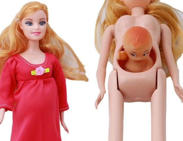 O bebê da Barbie está para chegar! Boneca Barbie grávida vai para o  hospital! Vídeos para meninas 